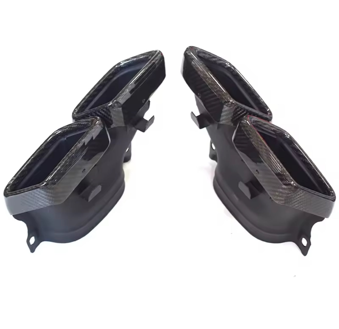 Carbon Auspuffblenden Mercedes C63 W205, S63 AMG