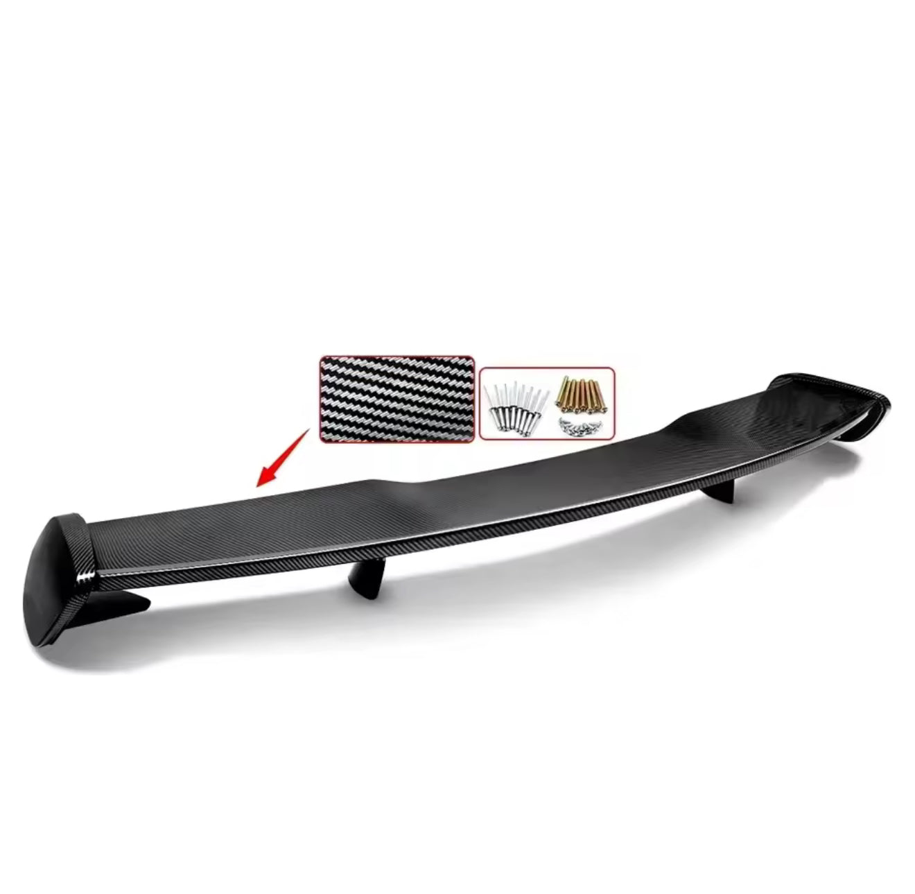 Carbon / Schwarz Heckspoiler Mercedes W176 A Klasse / AMG