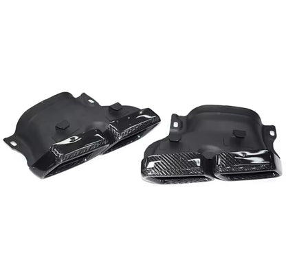 Carbon Auspuffblenden Mercedes C63 W205, S63 AMG